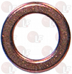FLAT COPPER GASKET ? 10x6.2x1 ��