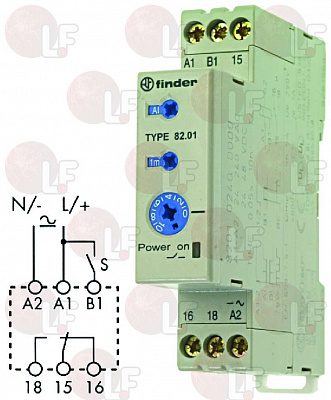 TIME LIMIT RELAY 82.01 24/240V 50/60Hz