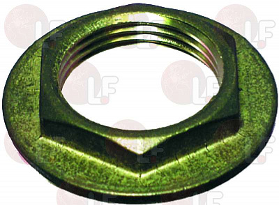 FLAT BRASS LOCK NUT 1"