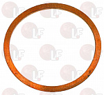 COPPER FLAT GASKET ? 30x26x1 ��