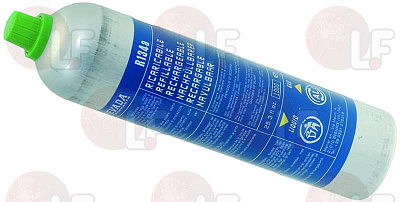 REFILLABLE CYLINDER 900 gr R134a
