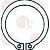 ELAS.ST.STEEL RING ? 7.6x8x0.8 ��-200PCS