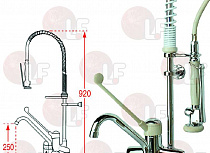 WALL MOU.TWO-HOLE SINGLE-LEVER 89507/2