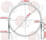 SHEATHED HEAT.ELEM. RSV-650 2400W 230V