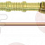 THERMOCOUPLE 11/32 P.ASA 90 cm COUPLING