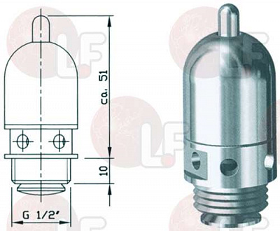 VACUUM RELIEF VALVE ? 1/2"M