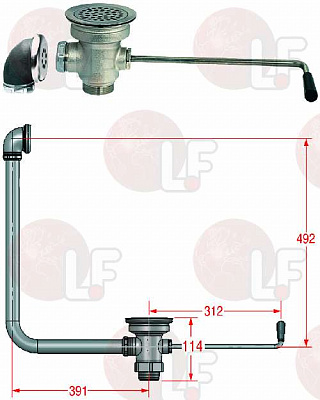 OVERFLOW SUBMERSED DRAIN
