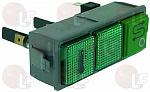 SWITCH BLOCK W/ 1 GREEN MONOPOLAR SWITCH