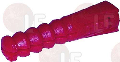 RED PLASTIC PLUG ? 8 �� - 100 PCS