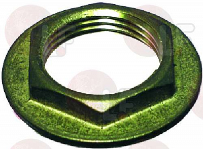 FLAT BRASS LOCK NUT 1"1/4