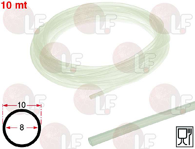 SILICONE HOSE ? 8x10 SHORE 60 - 10 m