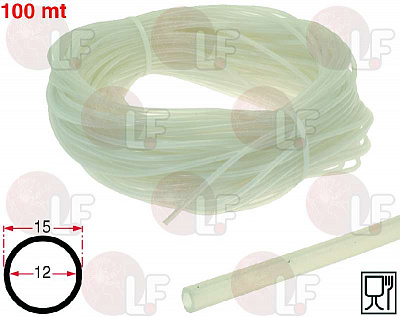 SILICONE HOSE ? 12x15 SHORE 60 - 100 m