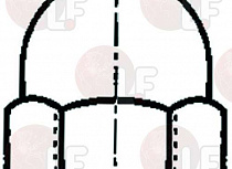 S/STEEL EXAGONAL BLIND NUT M4-200PCS
