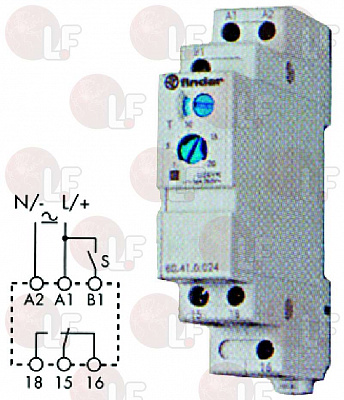 TIME LIMIT RELAY 80.41 16A 240V 50/60Hz