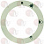 SELF-STICKING DISK WITH PILOT SYMBOL