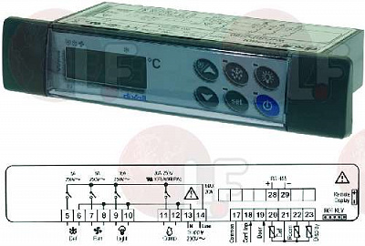 CONTROLLER XW260L 230V NTC