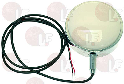 ROUND BIFACIAL ILLUM. BADGE HOLDER W/LED