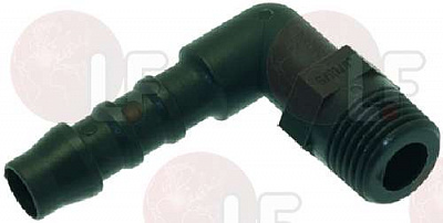 CORNER COUPLING 1/8"M ? 6 ��