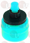 OUTLET REDUCER T&P 1 l/min BLUE OUTLET REDUCER T&P 1 l/min BLUE