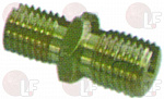 MILLED DOUBLE FITTING M8x1-M9x1