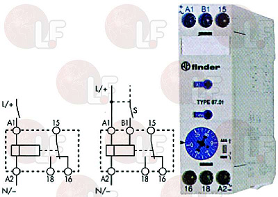 TIME LIMIT RELAY 87.01 24/240V 50/60Hz