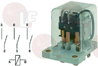 RELAY B1-3 16A 230V 50/60Hz