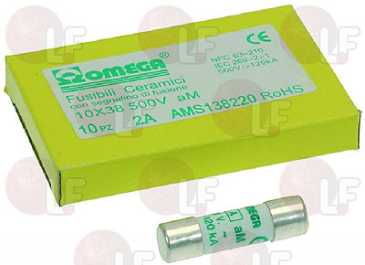 DELAY FUSE 10x38 - 10 PCS