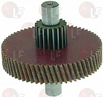 GEARWHEEL AND FIBRE PINION