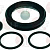 GASKET ASSY F/FLAT & TRI-LOBE KEG COUPLE
