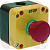 RED STOP BUTTON WITH SHUTDOWN WITH BOX