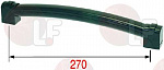 ЧЕРНЫЙ PLASTIC HANDLE 305xh50 мм ЧЕРНЫЙ PLASTIC HANDLE 305xh50 мм