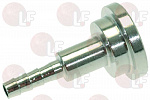 STRAIGHT NIPPLE WITH FLAT STEM 1/2