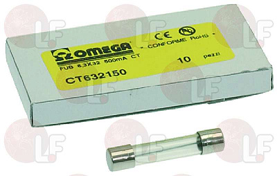 DELAY FUSE 6.3x32 - 10 PCS