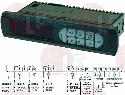 CONTROLLER PB00C0HN00 115/230V NTC
