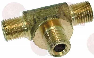 THREE-WAY FITTING ? 1/4"-1/4"-1/4"