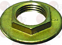 FLAT BRASS LOCK NUT 3/8"