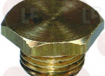 BRASS CAP ? 1/8"M
