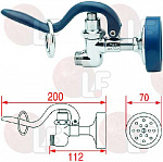 STANDARD BLUE SPRAY VALVE STANDARD BLUE SPRAY VALVE