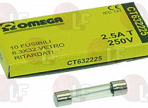 DELAY FUSE 6.3x32 - 10 PCS