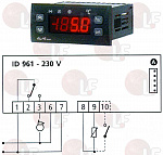 ТЕРМОСТАТ ID961 230В 15A NTC/PTC ТЕРМОСТАТ ID961 230В 15A NTC/PTC