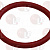 OR-GASKET 04137 RED SILICONE
