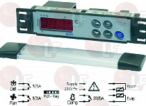 CONTROLLER XW60LS SHORT 230V NTC/PTC