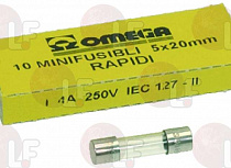 QUICK ACTING FUSE 5x20 - 10 PCS