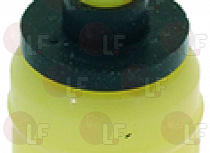 OUTLET REDUCER T&P 2.5L/min YELLOW