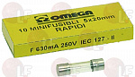 QUICK ACTING FUSE 5x20 - 10 PCS