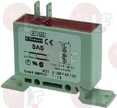 TIME LIMIT RELAY CROUZET 0.7A 230V