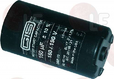CAPACITOR �F 150 150/190V 50/60Hz