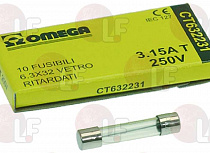 DELAY FUSE 6.3x32 - 10 PCS