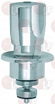 HEAD VALVE WITH RED/BLUE HANDLE