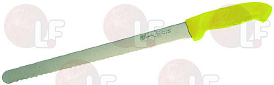 BREAD KNIFE 30 cm YELLOW
